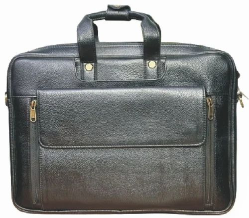 Leather File Bag