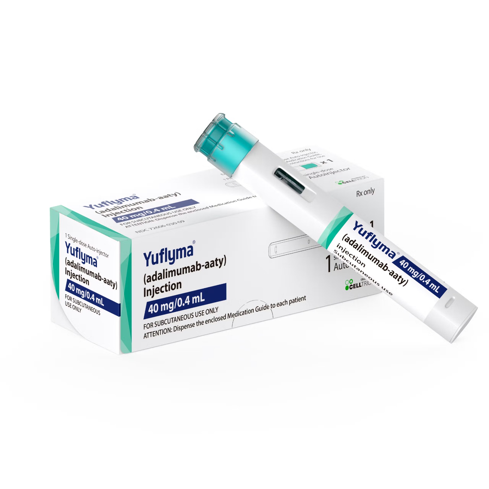 Yuflyma (adalimumab-aaty) Injection - Drug Type: General Medicines