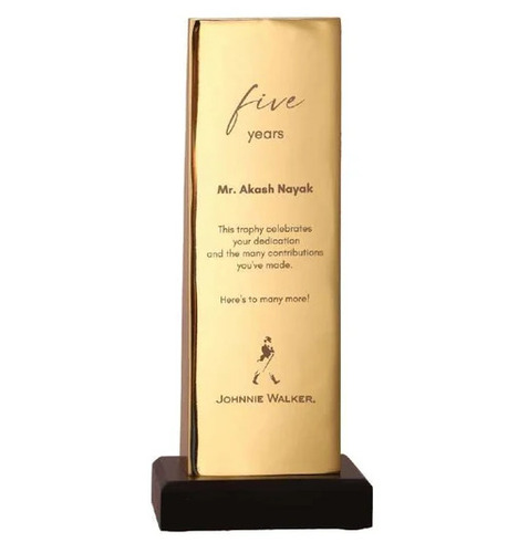 10 Inch Promotional Wooden Trophy
