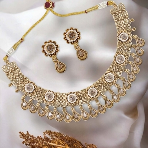 Artificial Necklace And Earing Set