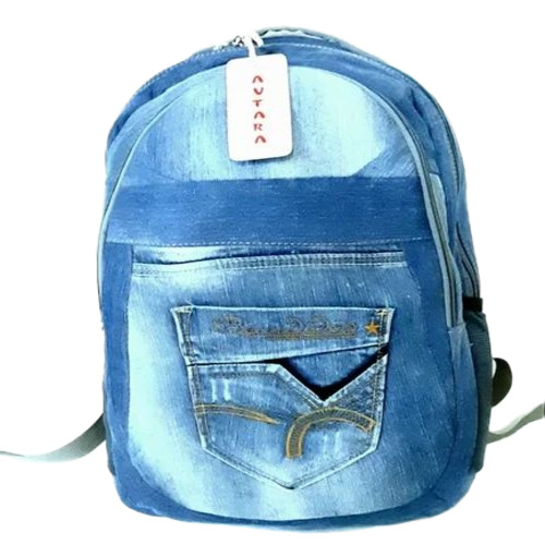 Blue School Bag