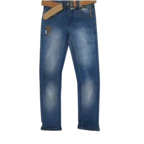 Boys Blue Faded Jeans