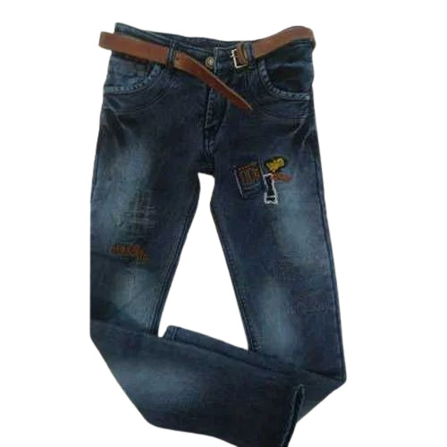 Boys Stretchable Stylish Blue Jeans