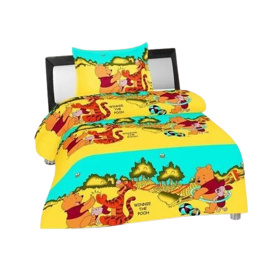 Cartoon Printed Bedsheet Set