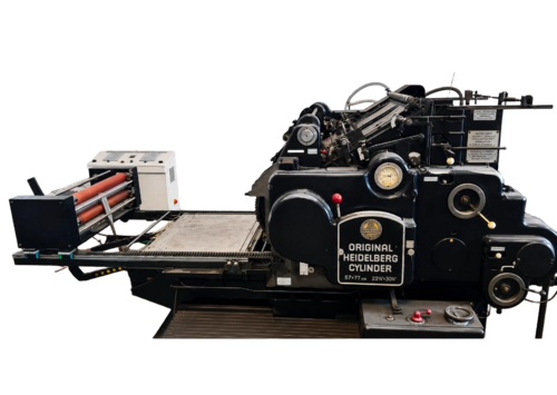 Hedulburg Cylinder Die Cutting Machine - Feature: Automatic Feeding
