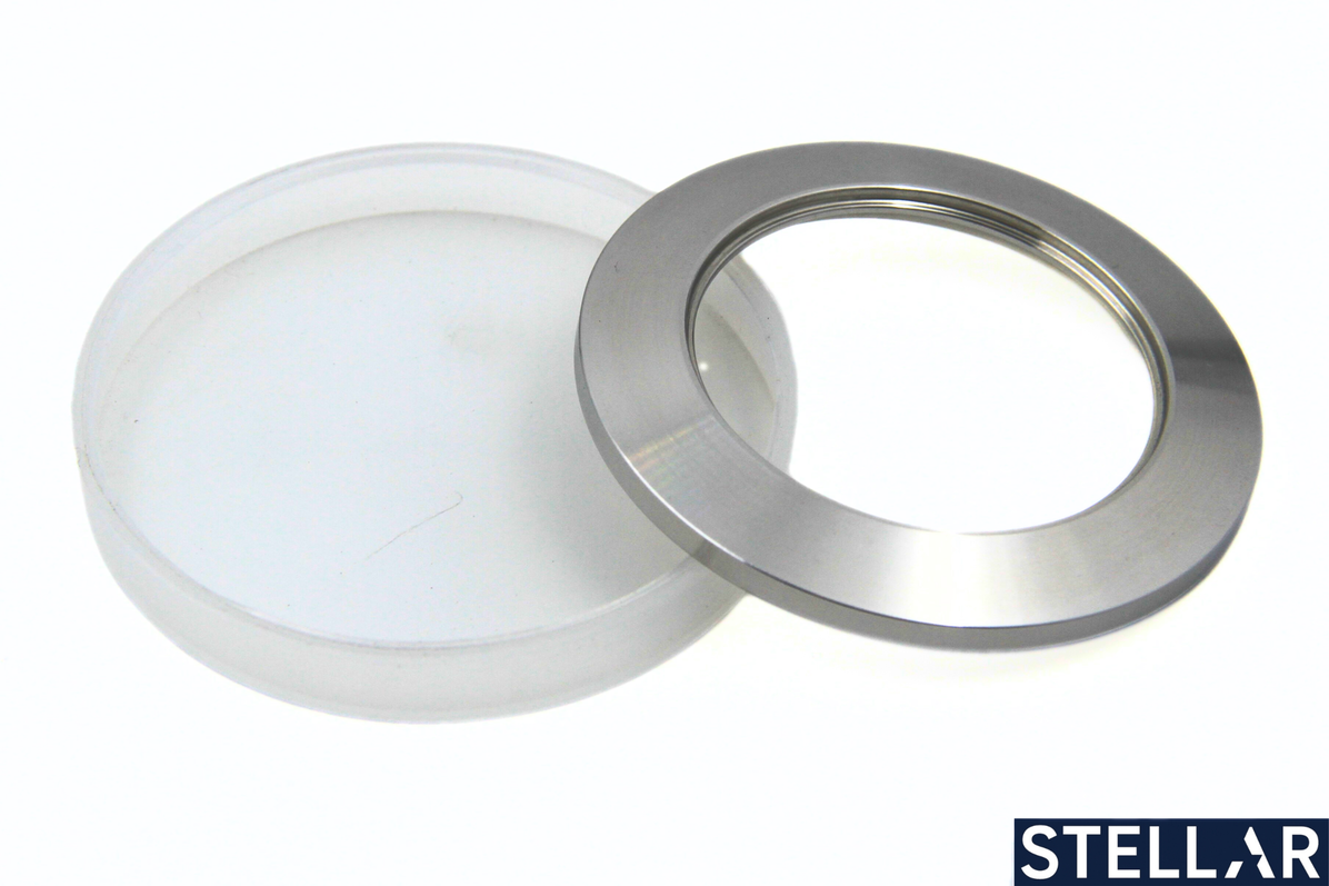 Kf40 Bored Flange - Set Of 4 - Color: Silver