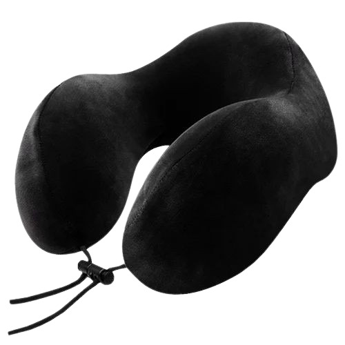 Memory Foam Travel Neck Pillow - Color: B;Acl