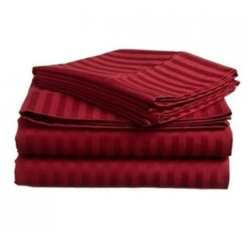 Red Cotton Bedsheet