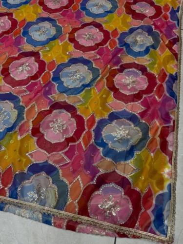 Teal Blue Dupatta