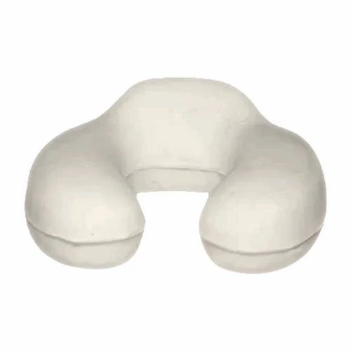 White Memory Foam Travel Pillow