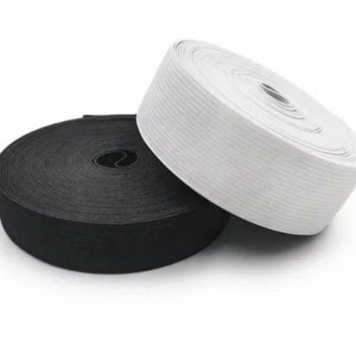 White Woven Elastic Tapes
