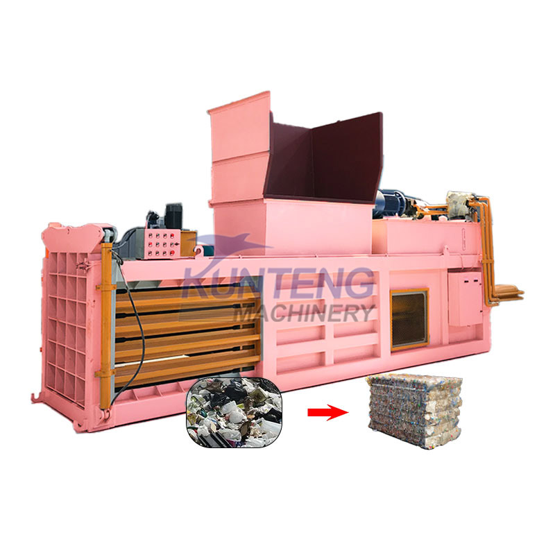 Agricultural Straw Garbage Alfalfa Grass Urban Hydraulic Baler - Capacity: 5-8 Ton
