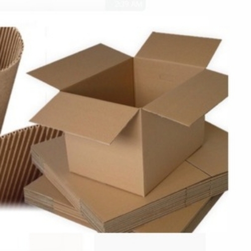 Brown Corrugated Box