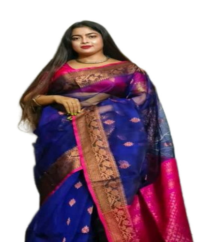 Zari Border Saree