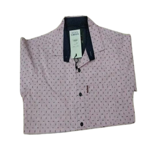 Men Cotton Shirts - Cotton, Multicolor Print, Full Sleeve, Simple Collar | Breathable, Soft, Quick Dry, Washable