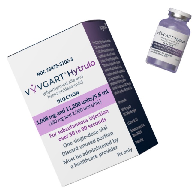 Vyvgart Hytrulo (Efgartigimod Alfa And Hyaluronidase-Qvfc) Injection - Age Group: Suitable For All Ages