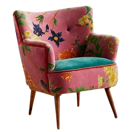 01 Floral Lounge Chair