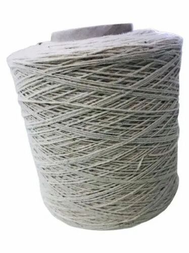 2 Count Single Ply Dyed White Cotton Yarn