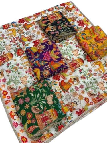 Fancy Ladies Silk Dupatta
