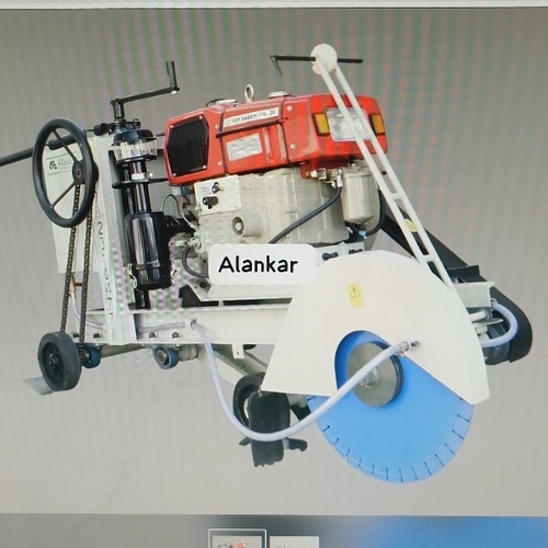 Groove cutting machine
