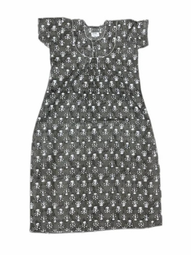 Ladies Casual Cotton Nightgown