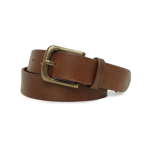 Mens Brown Belt Hikok Buckle