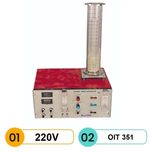 Oxygen Index Apparatus Test Set