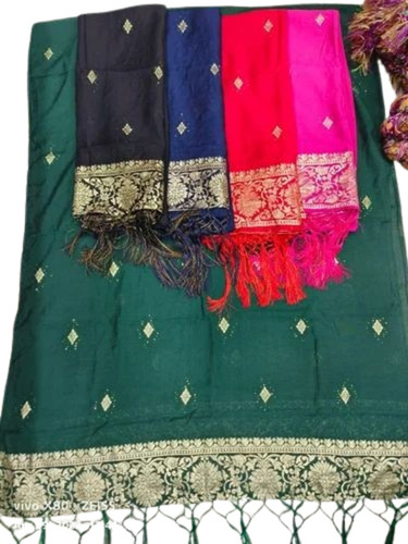 Party Wear Banarasi Silk Dupatta