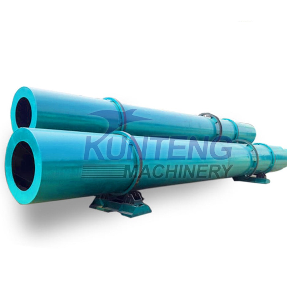 Rotary Coconut Coir Sludge Shavings Coal Blast Furnace Drum Dryer - Color: Customized