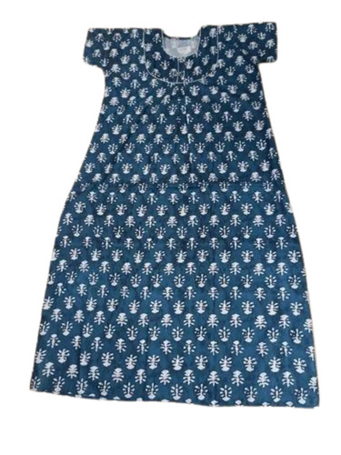 Round Neck Cotton Nighty