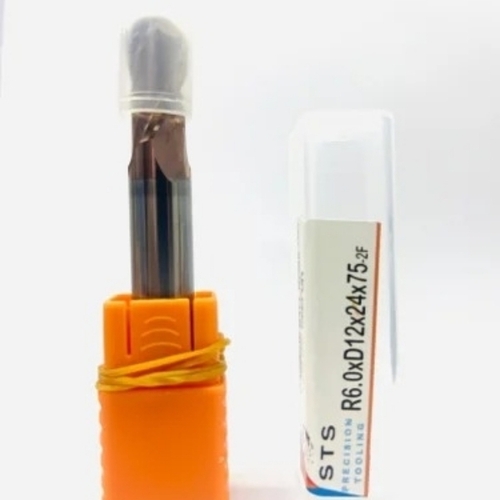Solid carbide ball nose cutter