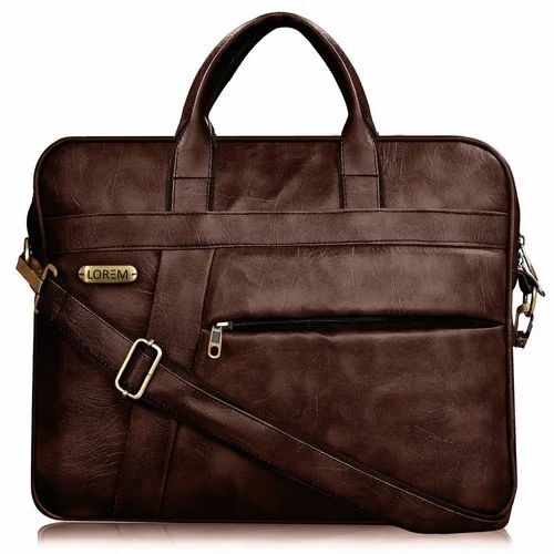 Designer Leather Laptop Bag