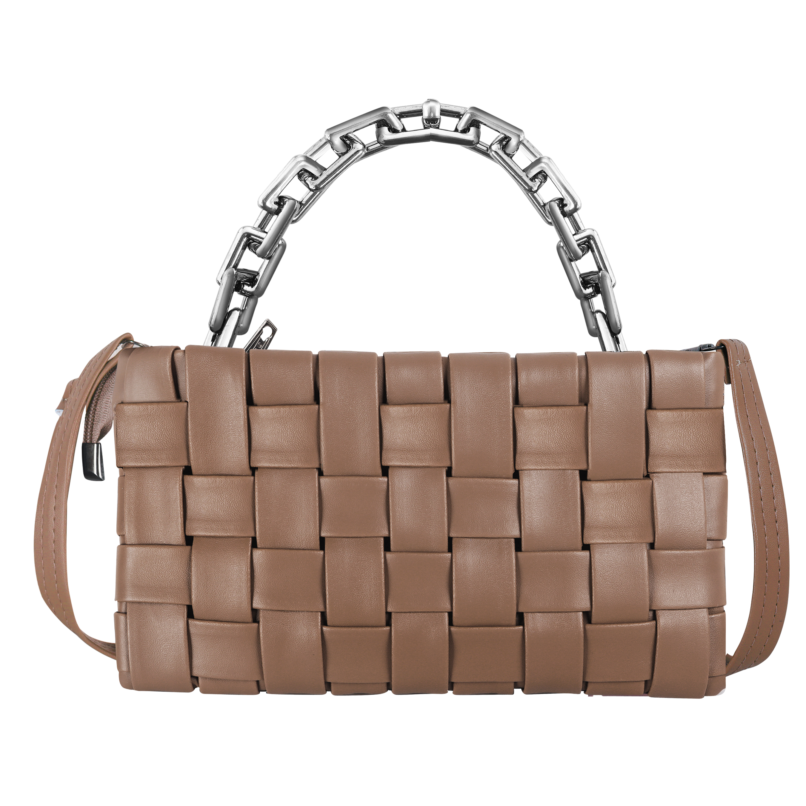 Lorem Brown Designer Faux Leather Handbag Hb36 - Coating Type: Protective Coating