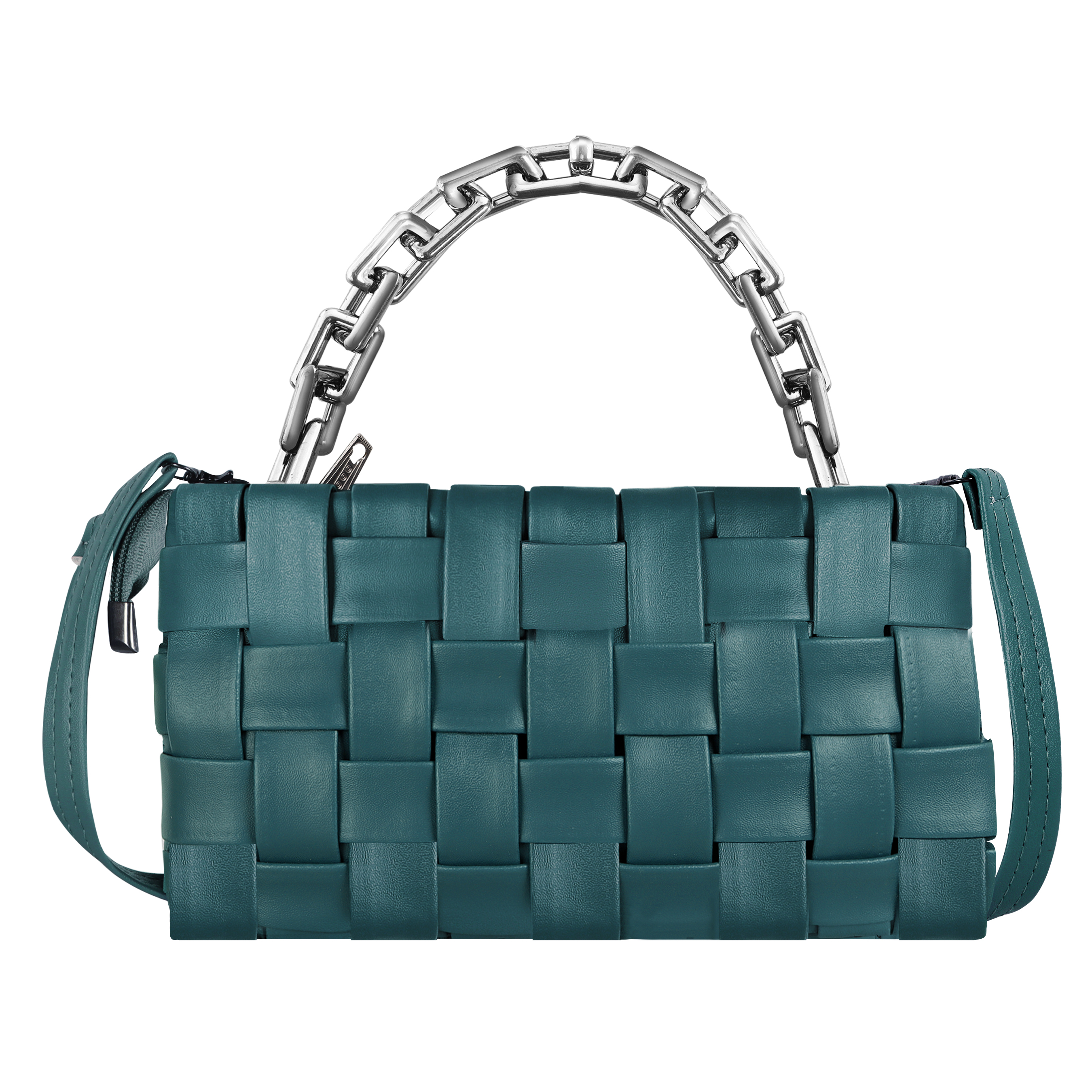 LOREM Green Designer Faux Leather Handbag For Ladies HB35