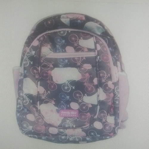 Lovely Girl Printed Backpack