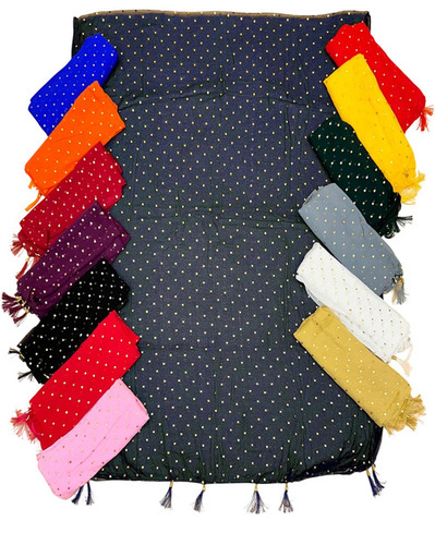 Nazmin Dupatta With Foil Print