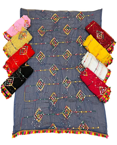 Nazmin Dupatta With Sequence Work