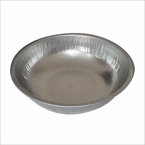 Silver Color Galvanized Iron Tasla - A Grade Iron, Standard Size, Silver | Long Lasting, Rust Proof, Durable