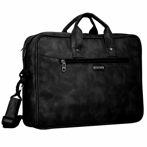 Water Resistant Leather Office Bag