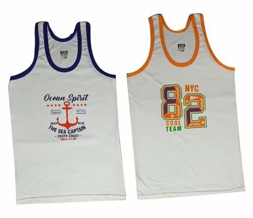 White Cotton Vest