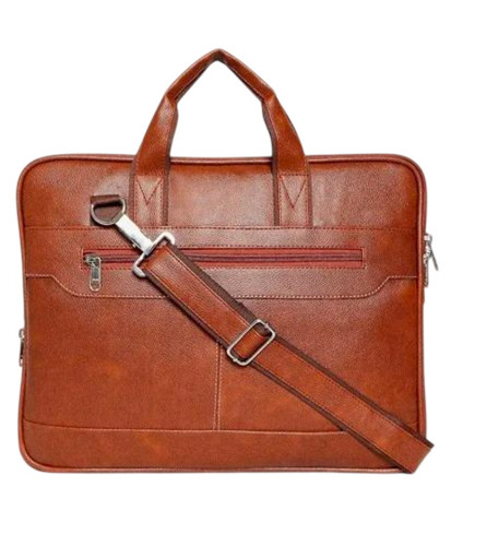 Brown Leather Laptop Bag