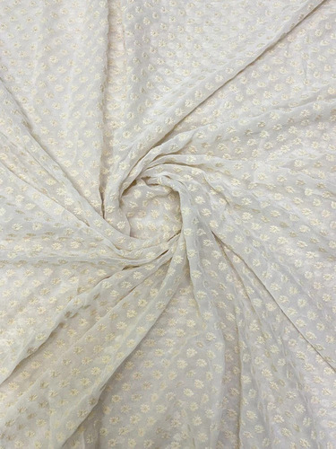 Designer Embroidery Georgette Fabric