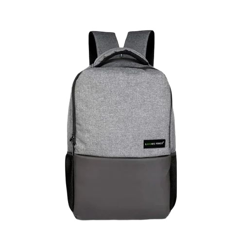 Grey Office Polyester Laptop Bag