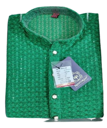 Men Green Kurta Pajama