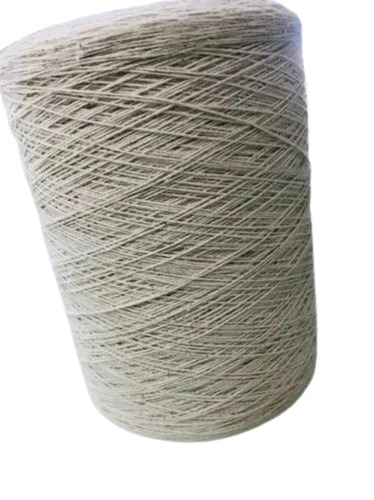 Weaving 2 Ply White Dyed Cotton Yarn