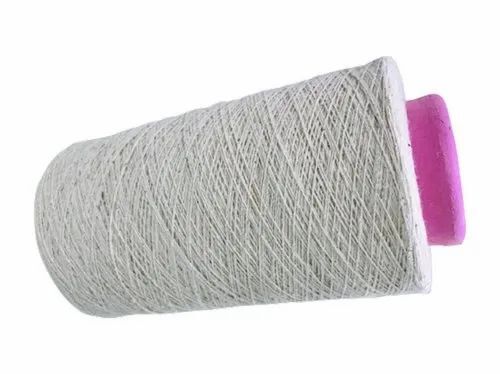 Weaving 3 Ply White Dyed Cotton Yarn