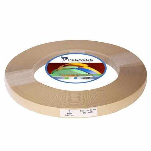 01 Khaki Matt Finish Pvc Edge Band Tape