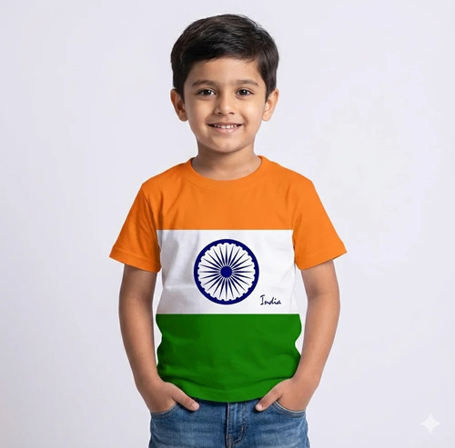 Kids Round Neck T Shirts