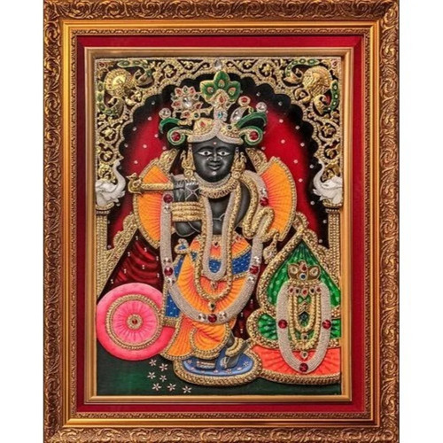 Banke Bihari Painting - Color: Multi Color