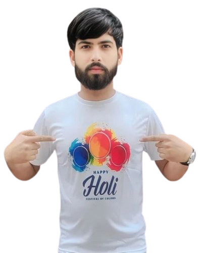 Holi Printed T Shirt